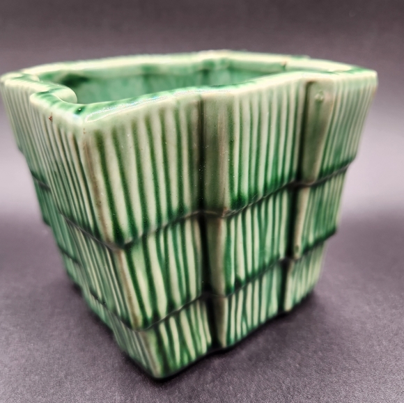 Vintage MCM Bamboo pattern vase - Picture 6 of 8